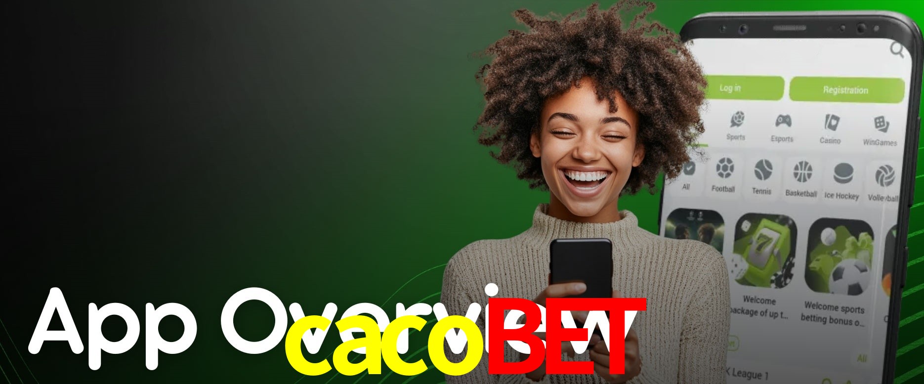 APP oficial da cacobet para mobile